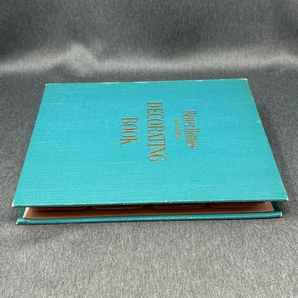 Vintage 1956 Better Homes and Gardens Decorating Book 1st Edition MCM Binder